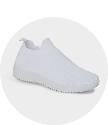 womens white sport shoes